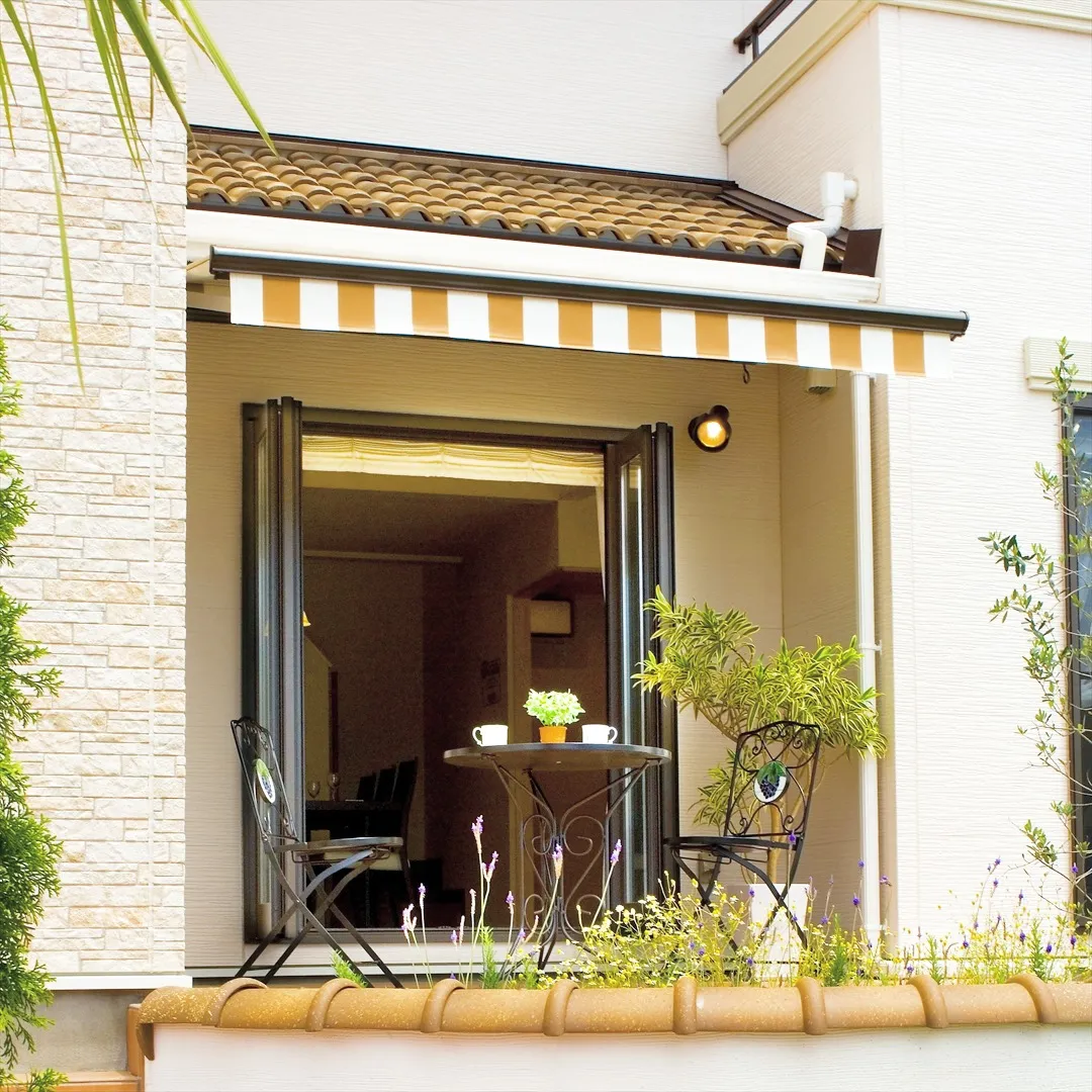 🏡✨まるで南欧のカフェにいるような、素敵なテラスをご紹介しま...