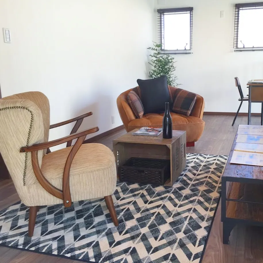 ２階の廊下の一角に、まるで専用の隠れ家のようなワークスペース...