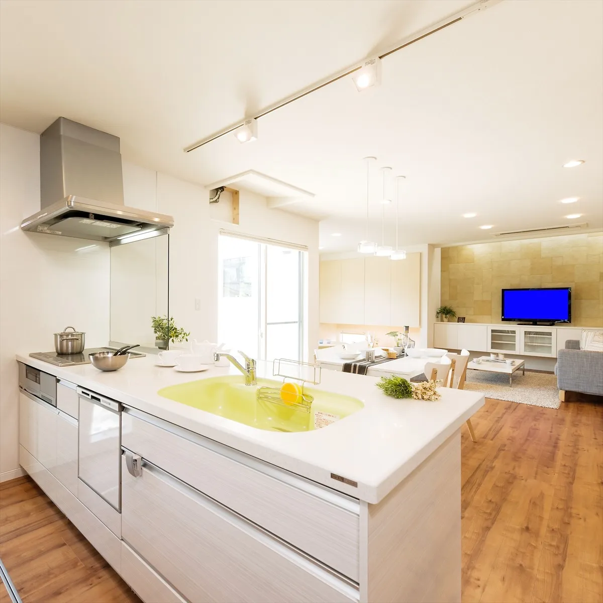 このキッチンはまさにシンプルで機能的なデザインの究極形✨